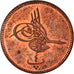 Munten, Egypte, Abdul Aziz, 4 Para, 1863 (1277//4), PR+, Bronze, KM:240