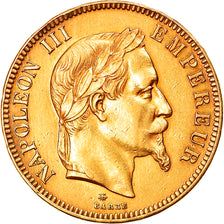 Moeda, França, Napoleon III, Napoléon III, 100 Francs, 1862, Paris, EF(40-45)