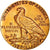 Moneda, Estados Unidos, Indian Head, $5, Half Eagle, 1910, U.S. Mint, San