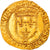 Moeda, França, François Ier, Ecu d'or, 1515, Gênes, AU(50-53), Dourado