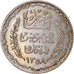 Münze, Tunesien, Ahmad Pasha Bey, 5 Francs, 1939, Paris, ESSAI, STGL, Silber