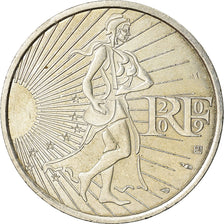 France, 10 Euro, 2009, AU(50-53), Silver, Gadoury:EU337, KM:1580