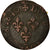 Moneta, Francia, Louis XIII, Double tournois, 1640, Tours, MB+