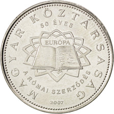 Coin, Hungary, 50 Forint, 2007, MS(63), Copper-nickel, KM:805