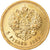 Moneda, Rusia, Alexander III, 5 Roubles, 1889, St. Petersburg, EBC, Oro, KM:42