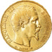 Moneda, Francia, Napoleon III, 20 Francs, 1855, Paris, MBC+, Oro