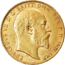 Münze, Großbritannien, Edward VII, Sovereign, 1904, VZ, Gold, KM:805