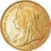 Moneta, Gran Bretagna, Victoria, Sovereign, 1894, SPL-, Oro, KM:785