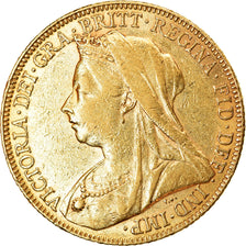 Munten, Groot Bretagne, Victoria, Sovereign, 1900, PR, Goud, KM:785