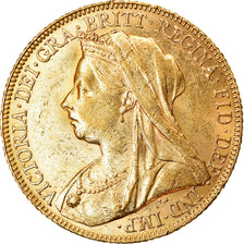 Münze, Großbritannien, Victoria, Sovereign, 1899, VZ, Gold, KM:785