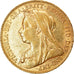 Moeda, Grã-Bretanha, Victoria, Sovereign, 1899, AU(55-58), Dourado, KM:785