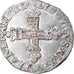 Francia, Louis XIII, 1/4 Ecu, 1627, Bayonne, Argento, BB, Gadoury:27