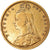 Monnaie, Grande-Bretagne, Victoria, 1/2 Sovereign, 1890, TB+, Or, KM:766