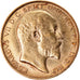 Coin, Great Britain, Edward VII, 1/2 Sovereign, 1908, EF(40-45), Gold, KM:804