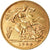 Moneda, Gran Bretaña, Edward VII, 1/2 Sovereign, 1904, MBC, Oro, KM:804