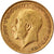 Moneda, Gran Bretaña, George V, 1/2 Sovereign, 1914, MBC, Oro, KM:819