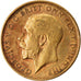 Moneda, Gran Bretaña, George V, 1/2 Sovereign, 1911, MBC, Oro, KM:819