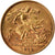 Moneda, Gran Bretaña, George V, 1/2 Sovereign, 1911, MBC, Oro, KM:819