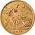 Coin, Great Britain, George V, 1/2 Sovereign, 1914, AU(50-53), Gold, KM:819