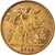 Moneda, Gran Bretaña, George V, 1/2 Sovereign, 1911, MBC+, Oro, KM:819