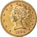 Munten, Verenigde Staten, Coronet Head, $10, 1894, Philadelphia, ZF+