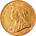 Munten, Groot Bretagne, Victoria, Sovereign, 1900, ZF+, Goud, KM:785