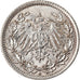 Moeda, ALEMANHA - IMPÉRIO, 1/2 Mark, 1915, Berlin, AU(55-58), Prata, KM:17