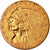 Moneta, Stati Uniti, $2.50, Quarter Eagle, 1913, Philadelphia, BB+, Oro, KM:128