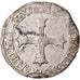 Moeda, França, Henri IV, 1/4 Ecu, 1607, Saint Lô, VF(30-35), Prata