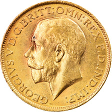 Monnaie, Grande-Bretagne, George V, Sovereign, 1913, SUP, Or, KM:820