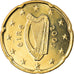 IRELAND REPUBLIC, 20 Euro Cent, 2005, Sandyford, BU, FDC, Laiton, KM:36