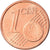 REPUBLIEK IERLAND, Euro Cent, 2005, Sandyford, BU, FDC, Copper Plated Steel