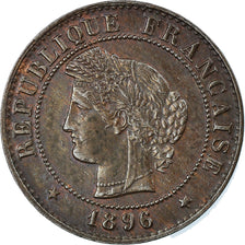 Coin, France, Cérès, Centime, 1896, Paris, EF(40-45), Bronze, KM:826.1