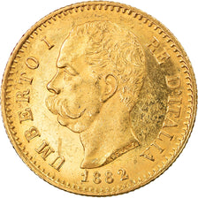 Moneta, Italia, Umberto I, 20 Lire, 1882, Rome, SPL, Oro, KM:21