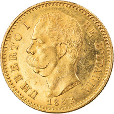 Moneta, Italia, Umberto I, 20 Lire, 1882, Rome, SPL, Oro, KM:21