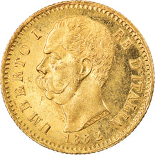 Munten, Italië, Umberto I, 20 Lire, 1882, Rome, PR+, Goud, KM:21