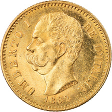 Moneda, Italia, Umberto I, 20 Lire, 1882, Rome, EBC+, Oro, KM:21