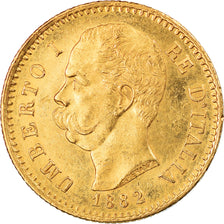 Moneda, Italia, Umberto I, 20 Lire, 1882, Rome, EBC+, Oro, KM:21