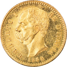 Moneta, Italia, Umberto I, 20 Lire, 1882, Rome, SPL, Oro, KM:21