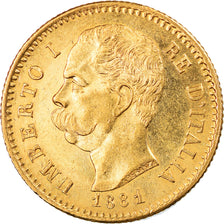 Moneta, Italia, Umberto I, 20 Lire, 1881, Rome, SPL, Oro, KM:21