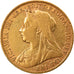 Moneda, Gran Bretaña, Victoria, Sovereign, 1896, MBC, Oro, KM:785