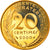 Monnaie, France, Marianne, 20 Centimes, 2000, Paris, Proof, FDC