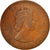 Münze, Osten Karibik Staaten, Elizabeth II, 2 Cents, 1955, S+, Bronze, KM:3