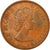 Münze, Osten Karibik Staaten, Elizabeth II, 2 Cents, 1965, SS+, Bronze, KM:3