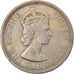 Coin, East Caribbean States, Elizabeth II, 50 Cents, 1955, EF(40-45)