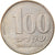 Moneta, Israel, 100 Sheqalim, 1984, AU(50-53), Miedź-Nikiel, KM:143