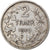 Moeda, Bélgica, Leopold II, 2 Francs, 2 Frank, 1909, EF(40-45), Prata, KM:59