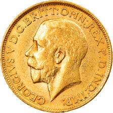 Münze, Großbritannien, George V, Sovereign, 1912, VZ, Gold, KM:820