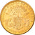 Moneda, Estados Unidos, $20, Double Eagle, 1889, San Francisco, MBC+, Oro