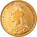 Coin, Great Britain, Victoria, Sovereign, 1889, VF(30-35), Gold, KM:767